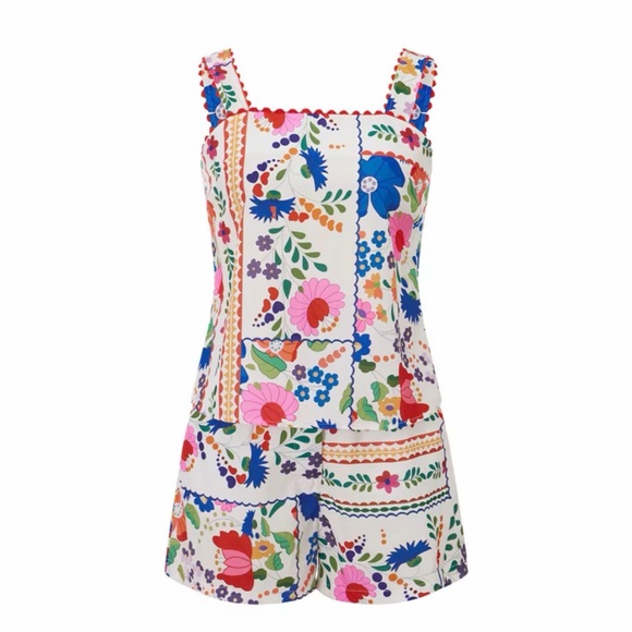 Farm Rio inspired Tank & Short Set - Picture 3 of 4